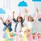24 PCS Rainbow Party Hats Pastel Rainbow Themed Paper Hats Pastel Party Birthday Party Cone Hats Macaron Themed Party Hats for Kids and Adults Birthday, Baby Shower, Bridal Shower Party Decorations